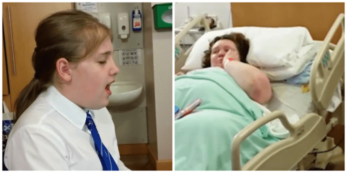 Daughter Sings To Mom Diagnosed With Terminal Cancer- She Is Moved To Tears