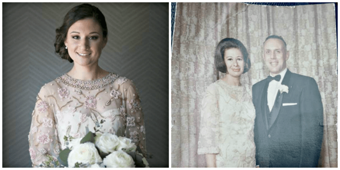 madison never met grandmother but wore her dress on her wedding day